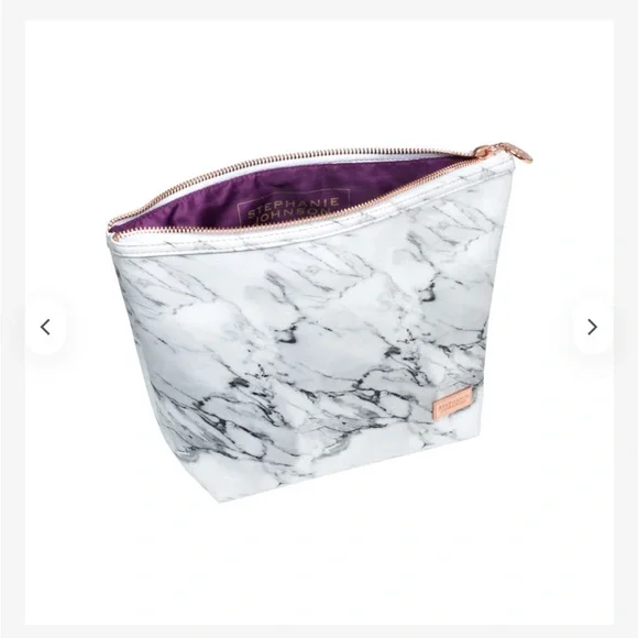 Stephanie Johnson Carrara Laura Large Trapezoid Cosmetic Bag - Picture 2 of 12